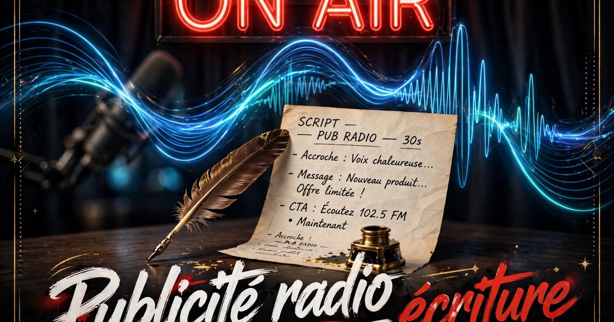 Radio advertising — writing