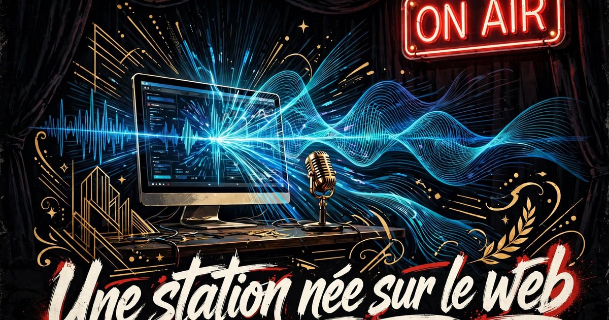 A station born on the web