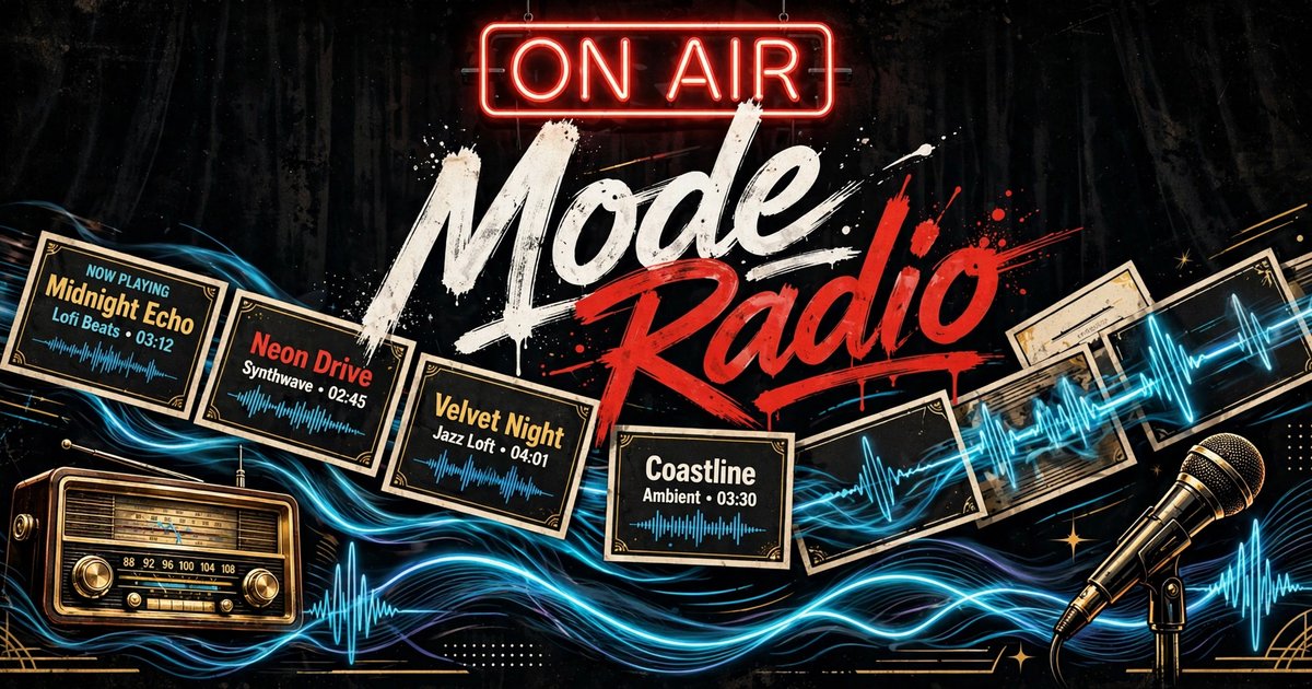 Radio Mode — the shuffled queue