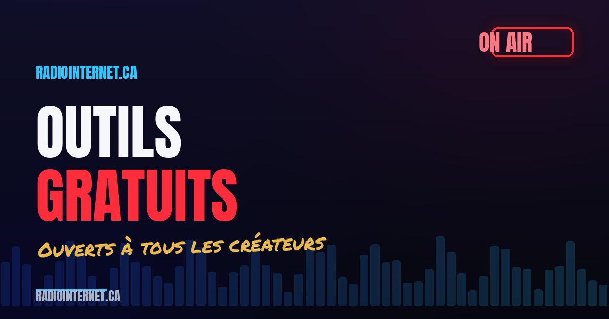 Outils gratuits
