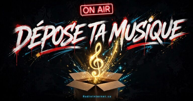 Dépose ta musique : ta chanson, examinée par un humain, puis au catalogue