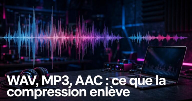 WAV, MP3, AAC : ce que la compression enlève vraiment à ta musique