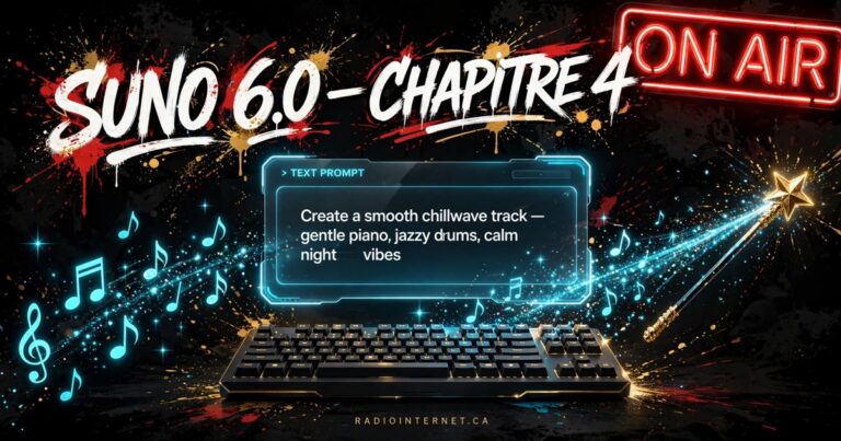 Suno 6.0 — Chapitre 4 : Écrire un prompt musical professionnel