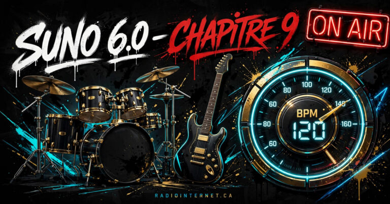 Suno 6.0 — Chapitre 9 : Les instruments, BPM, tonalités et genres